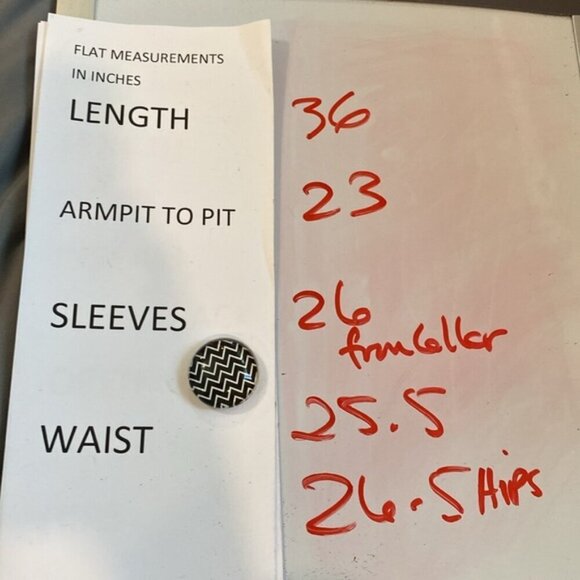 Hilary Radley Blue Trench Coat Size 12 - Picture 15 of 15